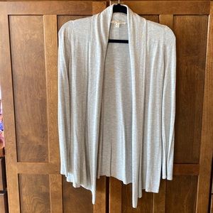 Grey Cardigan Sweater